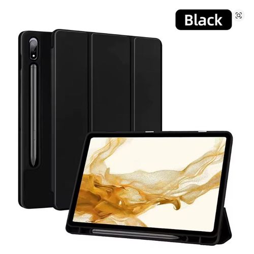 Galaxy Tab S10 Ultra Case Flip Case Tri-Folding Stand Luxury Smart Cover for Galaxy Tab S10 Ultra Cover