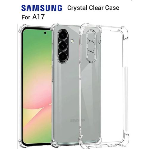 Galaxy A17 Original Best Shockproof Silicone Protective Back Cover Case