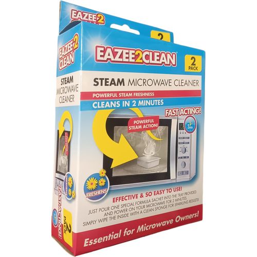 Steam Microwave Cleaner FAST ACTING, Easy To Use & EFFECTIVE With Powerful Steam Freshness nk