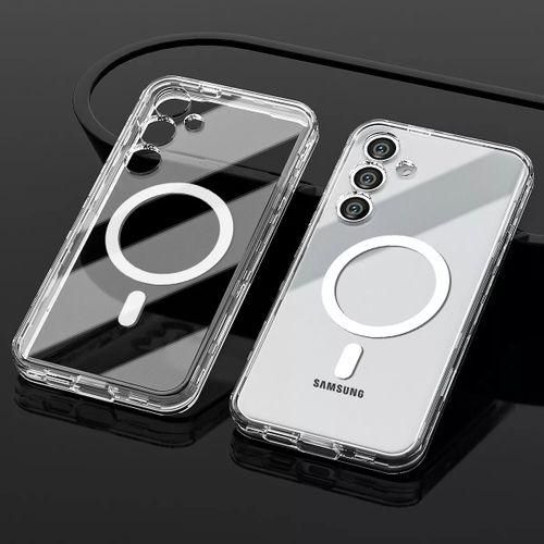 Samsung Galaxy S24 5G Crystal Clear Transparent Anti Yellowing MagSafe/Magnetic Case/cover