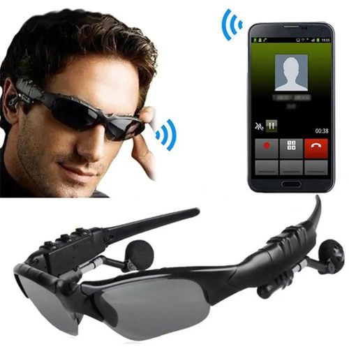 Wireless Bluetooth Sunglasses Anti-ray Stereo 4.1 Music Bluetooth Headphones for Men Support Both Headset and Hands-Free for All Kinds of Cell Phones