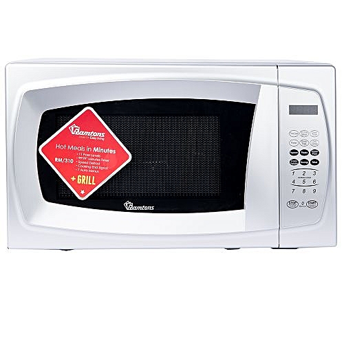 Ramtons RM/310- Microwave+Grill 20Litres - Silver @ Best ...