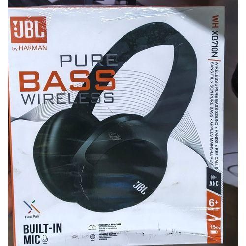 Wireless GSM WH-XB710N Wireless Noise Cancelling Headphonesgood quality heavy bass BLACK