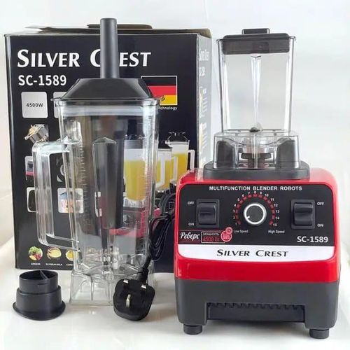 SC 1589 2 in 1 Commercial Blender 4500W Double Jug Multifunction High Speed