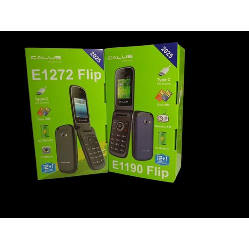 E1190 FLIP PHONE DUAL SIM 2025 MODEL