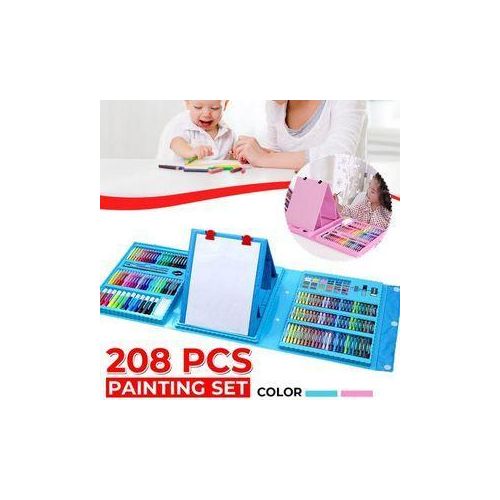 Kids 208 Pcs Art Drawing Painting And Coloring Set