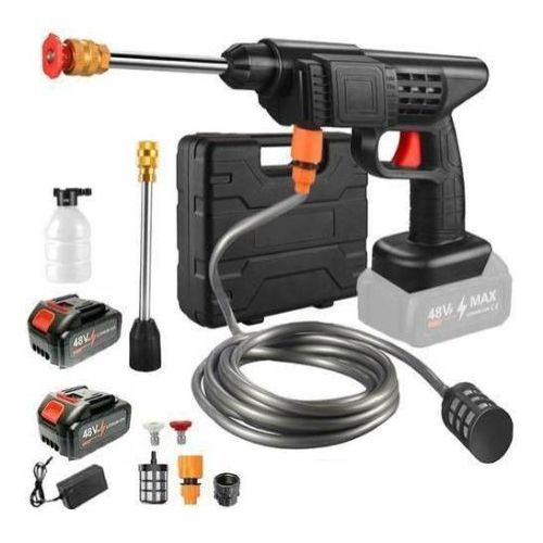Wireless Car Wash Spray Gun Machine With Portable Lithium Battery With 2 Batteries 96Vh Lithium-ion Batteries