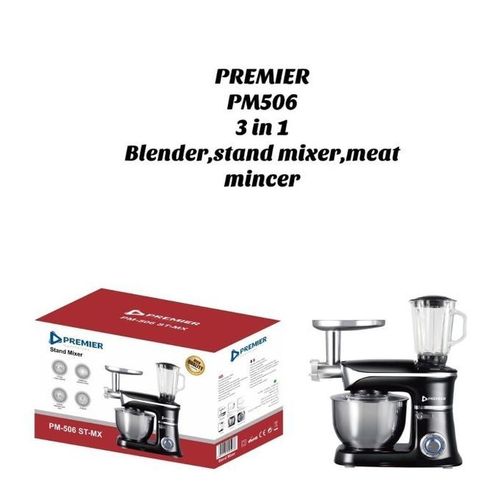 Commercial 3 In 1 Premier Electric Stand Mixer