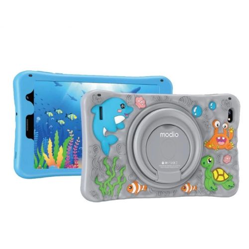 M128 Kids Tablet - 8" - 256GB ROM - 6GB RAM - SIM + WiFi - Dual Camera - 4000mAh - Grey