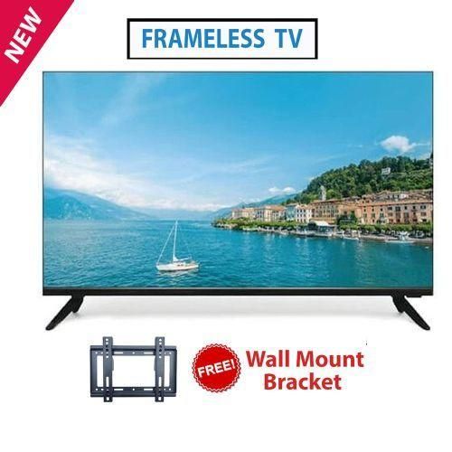Frameless 32inch Digital TV,Inbuilt Decoder+WALL BRACKET