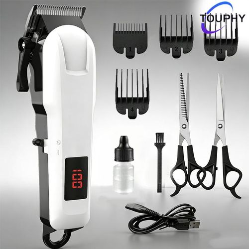 Hair Clippers for Men Professional - CordlessCorded Barber Clippers for Hair Cutting Grooming