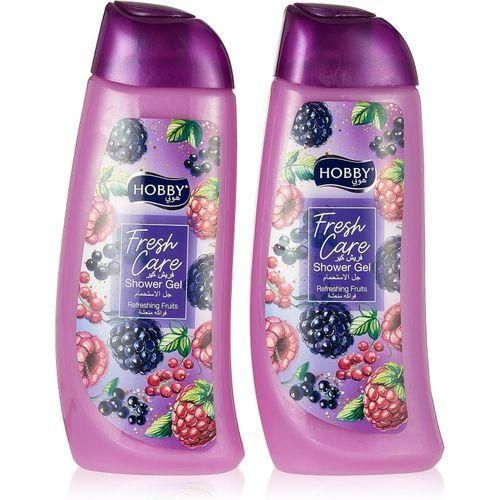 Hobby Fresh Care Refreshing Fruits Shower Gel Body Wash -For Daily Germ Protection & Personal Hygiene 500ml