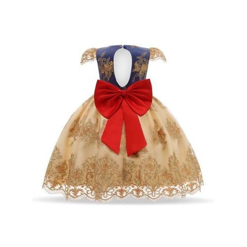 Girl Children Kids Lace Dinner Party Dress
