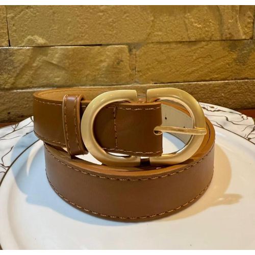 Classic Double Ring Buckle Belt