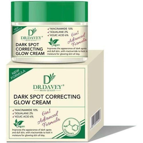 Dark Spot Correcting Glow Cream 10 Niacinamide 6 Kojic Acid 2 Squalane Vegan Formula Advanced 6-in-1 50ml