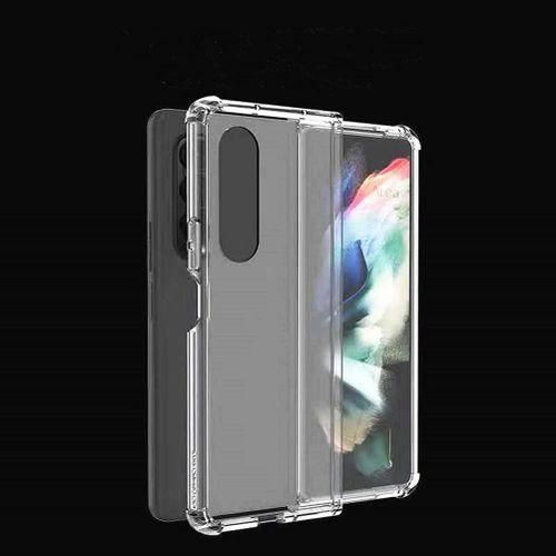 Galaxy Z Fold 4,Z Fold 4 5G Case,Ultra Thin Crystal Soft TPU Rubber Scratch Resistant Anti-Slip Phone Case for Samsung Galaxy Z Fold 4 5G