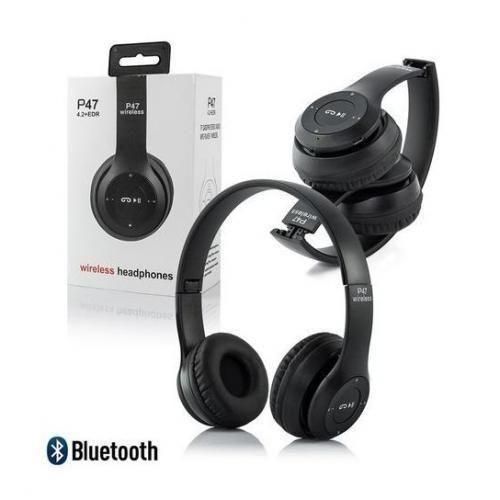 Bass-heavy Headphones // Bluetooth Headphone Wireless + AUX Cable