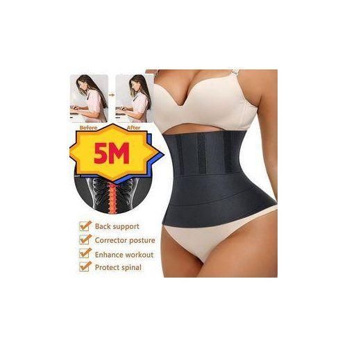Tummy wrap waist trainer body shaper belt