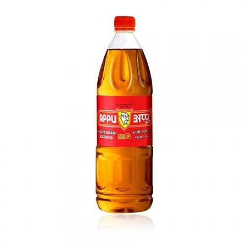 Cold Pressed Premium Kachi Ghani Pressed Pure & Natural Mustard Oil-1.0 L