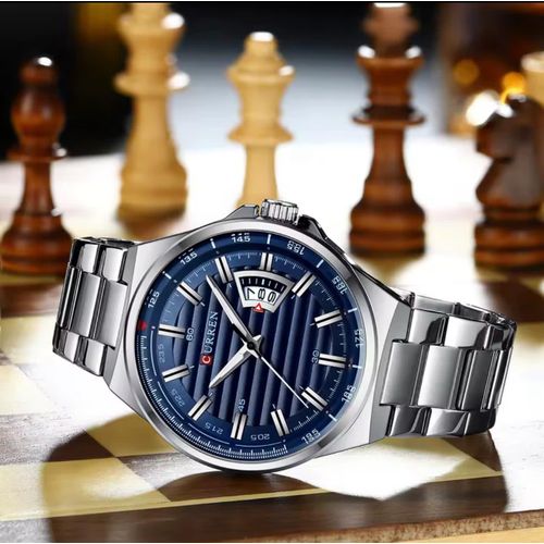 Curren Gents 8375 – Stylish Everyday Watch with Stainless Steel Durability