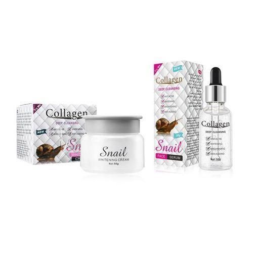 Snail Whitening Cream & Serum