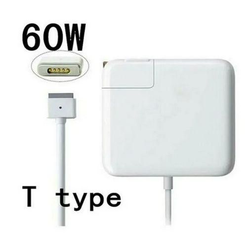 Replacement MacBook MagSafe Power Charger Adapter T Pin 16.5V, 3.65A - 60W