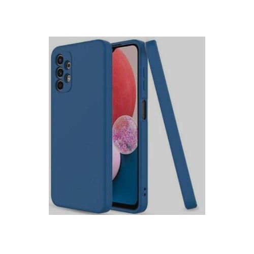 Soft Silicone Back Cover for Samsung Galaxy A13 - Blue, anti-fingerprint, anti-scratch, durable silicone case