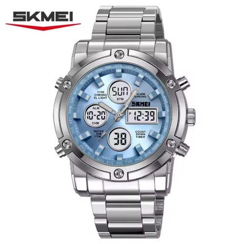 Dual-Movement Chronograph Sports Watch