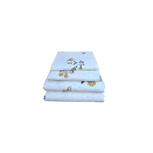 4-piece bedsheet set is a soft and comfortable bedding set designed to provide a cozy and stylish sleeping experience