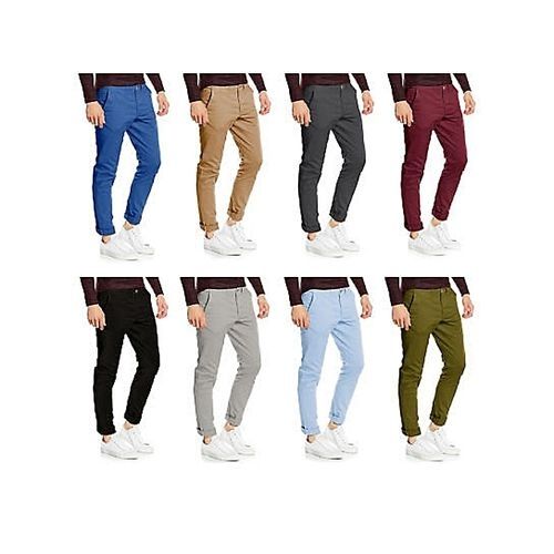 8 Pack Khaki Pants - Khaki Pants + Free Pair Of Socks