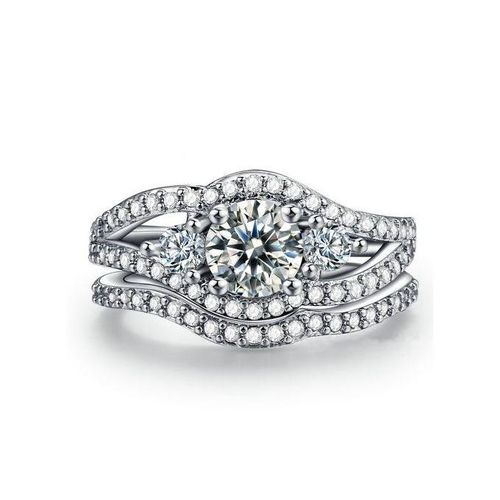 Wedding Ring Set Diamond For Couple