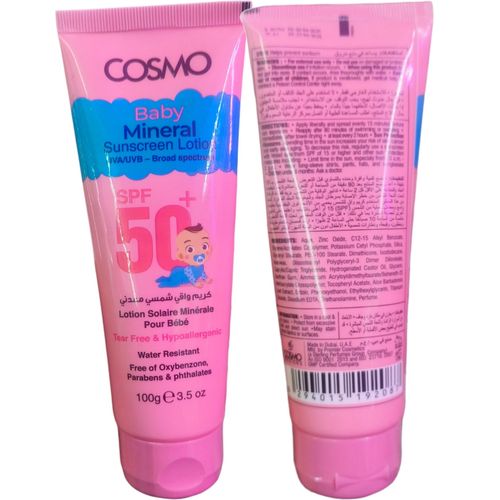 Baby Mineral Sunscreen Lotion