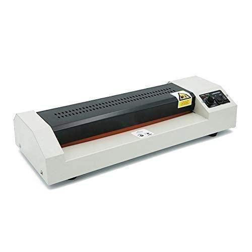 A3 Laminating Machine - White PVC, Hot & Cold Dual Lamination, Professional, 5kg
