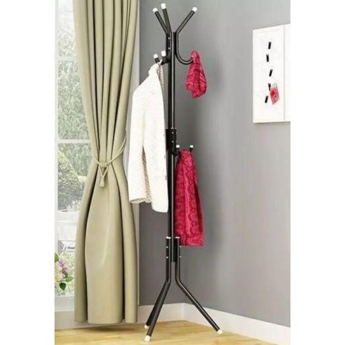 Metal Coat Stand Sturdy Freestanding Coat Rack for ClothesBagsHats Bag Stand Hat Rack Bag Hanger Clothes Rack Coat Hanger for HomeEntrywayOfficeHallway