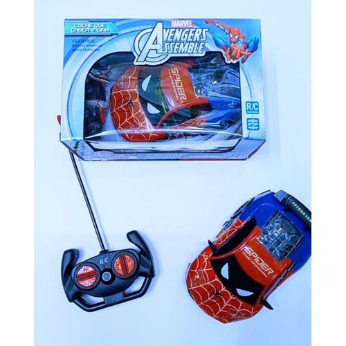Spider remote car operated with battery,lights