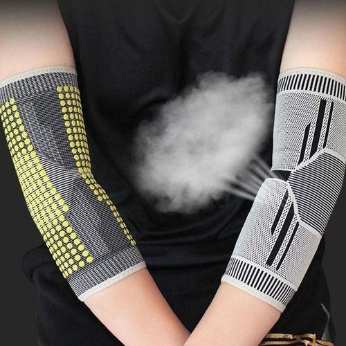 2pcs Self Heating Tendonitis Elbow Support Pad Arm Compression Support Protector