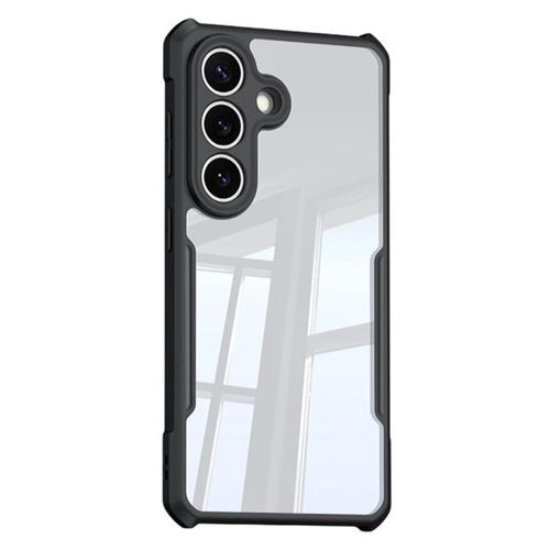 4-Corner Airbag Shockproof Bumper Shell Back Transparent Acrylic + TPU Buffer Case Cover for Samsung Galaxy S26