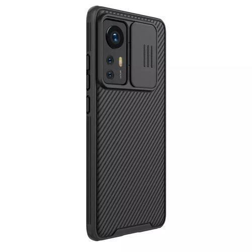 Nillkin CamShield Case for Redmi 12 4G / Redmi Note 12R 5G – Sliding Camera Protector Cover (Black)