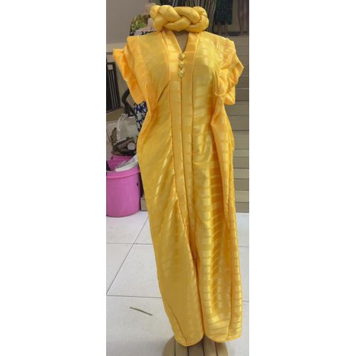 Yellow kaftan