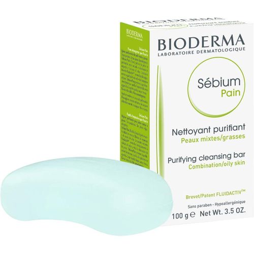 sebium Pain Purifying Cleansing Bar For Combination To Oily Skin, 100G