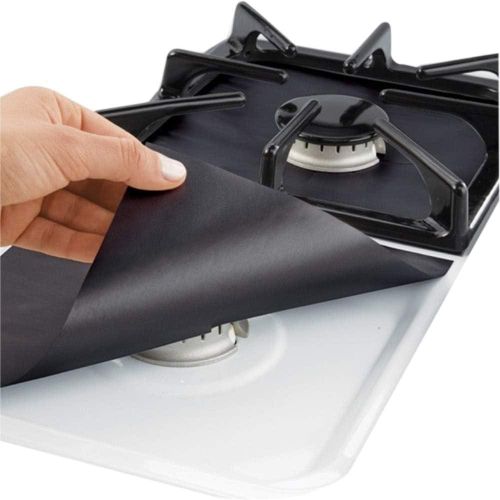8piece Gas Stove Burner Covers Non-stick Stovetop Burner Liners Gas Range Protectors for Kitchen Cooking - 8 pieces