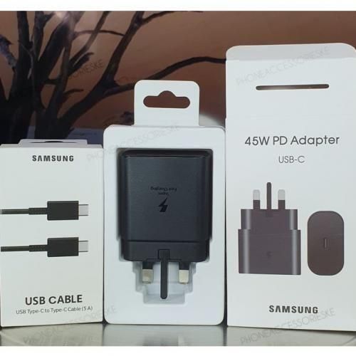 45W Original Super Fast Charger With 5A C To C Fast Cable