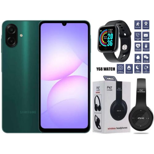 GALAXY A07, 4GB RAM + 128GB ROM Storage, 6.7'', 50MP Camera, 5000mAh + FREE AMAZING GIFTS