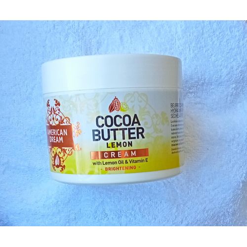 Cocoa Butter Lemon Cream with Lemon Oil & Vitamin E Brightening