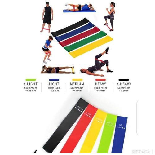 5pc resistance band