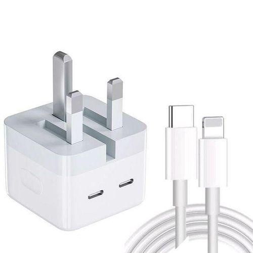 50W Original Fast Charger Adapter For IPhone 11/12/13/ 14/14Pro/14 Max/ 14 Pro Max