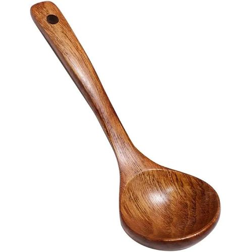 Wooden Long Soup Spoon Ladle