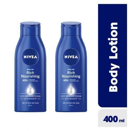 Rich Nourishing Body Lotion For Women - 400ml Pack Of 2