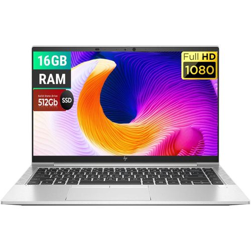 Refurbished EX-UK EliteBook 845 G8 14" Laptop – AMD Ryzen 5 5650U, 16GB RAM, 512GB SSD, Radeon Graphics, FHD IPS, Wi-Fi 6, Windows 11 Pro