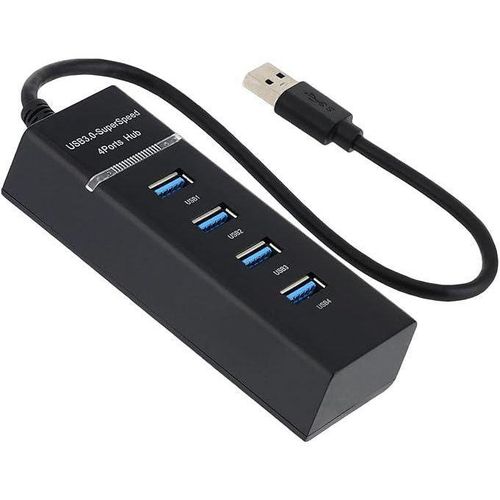4-Port USB 30 Ultra-Slim Data Hub with 30cm Extended Cable